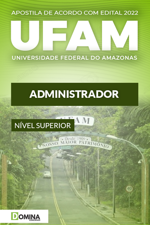 Apostila Digital Concurso UFAM 2022 Administrador
