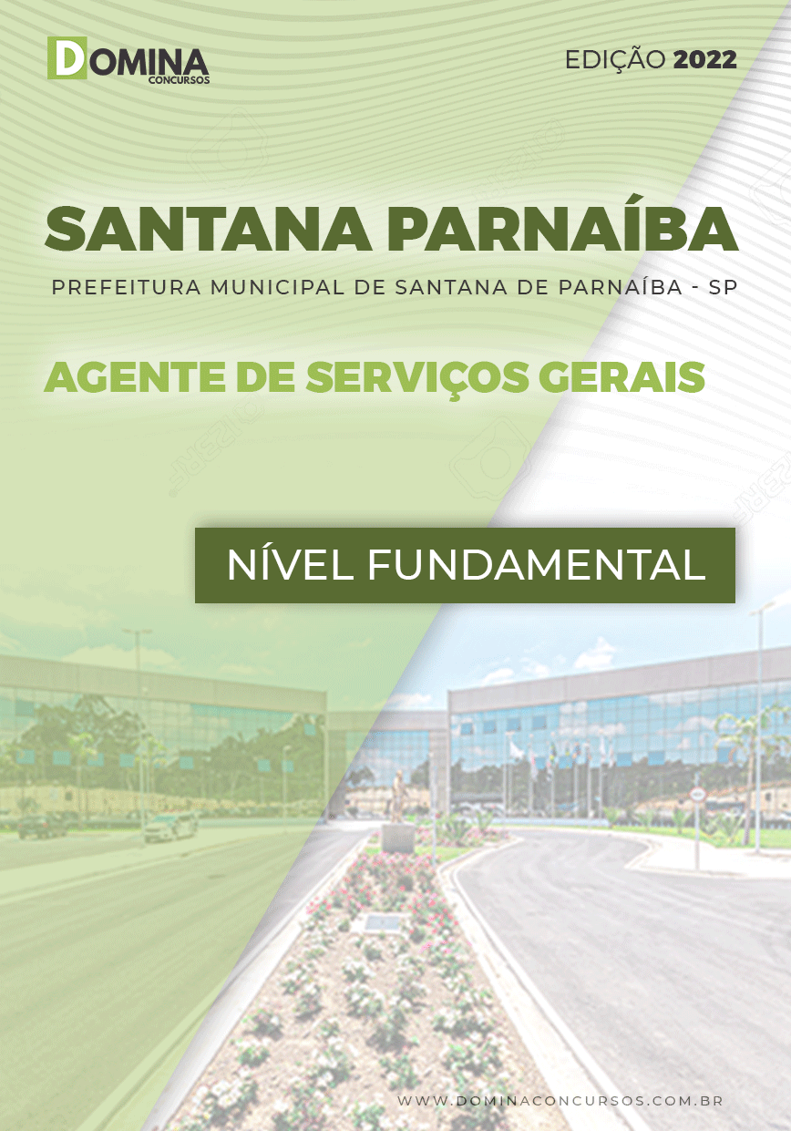 Apostila Santana de Parnaíba SP 2022 Cargos Alfabetizado