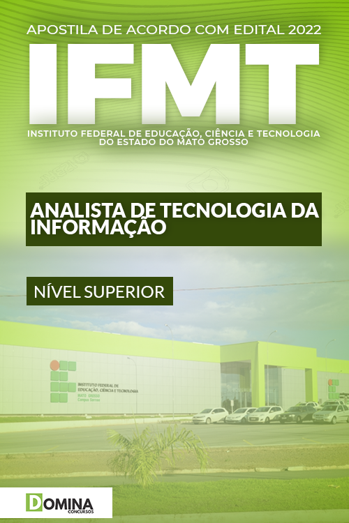Apostila IFMT 2022 Analista de Tecnologia da Informação