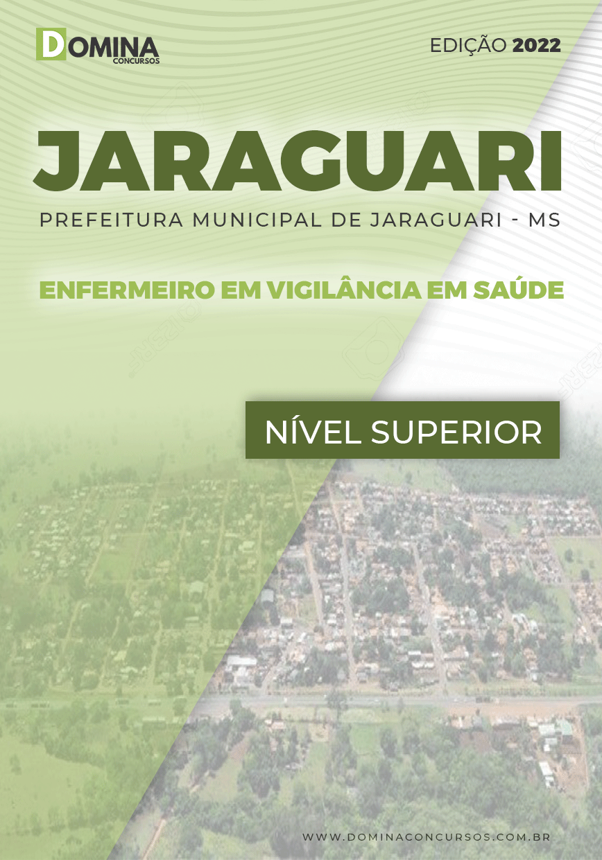 Apostila Pref Jaraguari MS 2022 Enfermeiro Vigilância Saúde