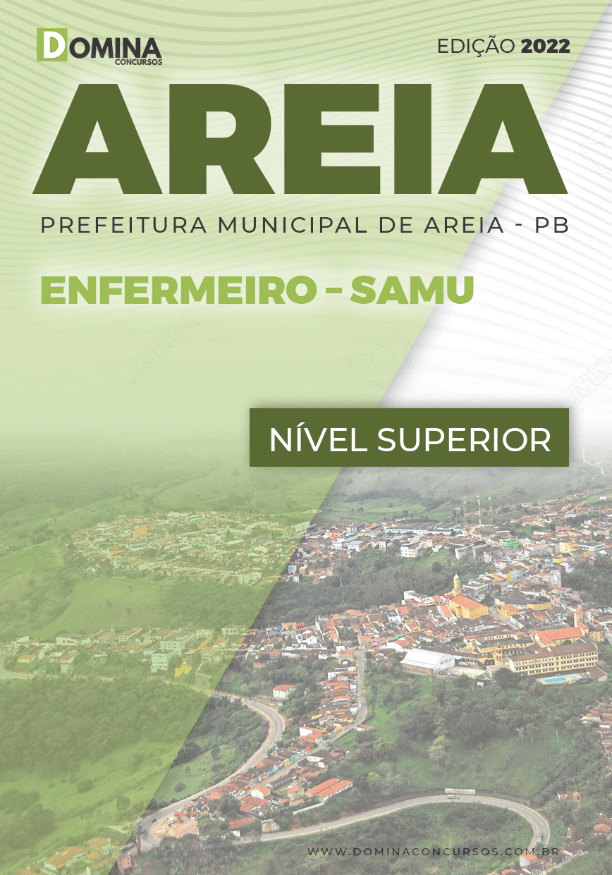 Download Apostila Prefeitura Areia PB 2022 Enfermeiro SAMU