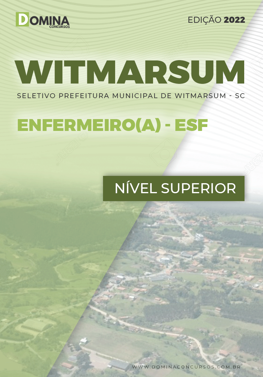 Apostila Seletivo Pref. Witmarsum SC 2022 Enfermeiro
