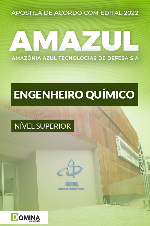 Apostila Concurso Amazul 2022 Engenheiro Químico