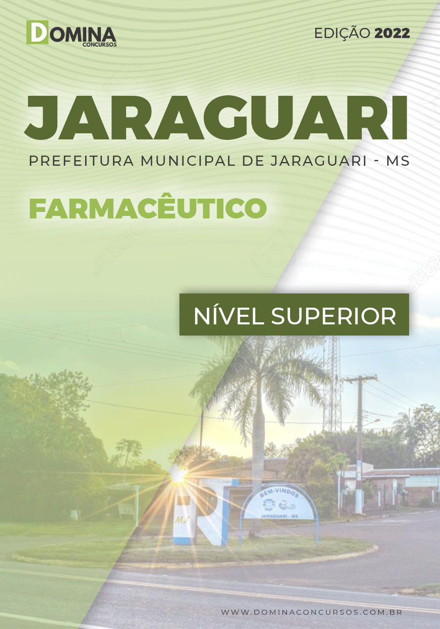 Download Apostila Prefeitura Jaraguari MS 2022 Farmacêutico
