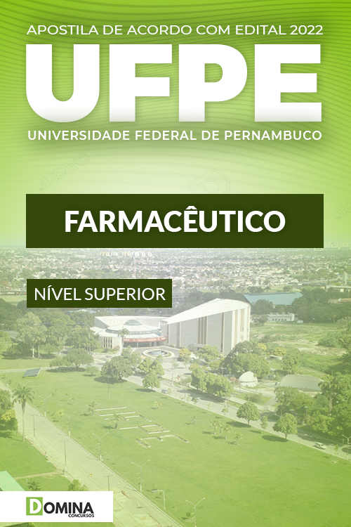 Apostila Digital Concurso UFPE 2022 Farmacêutico