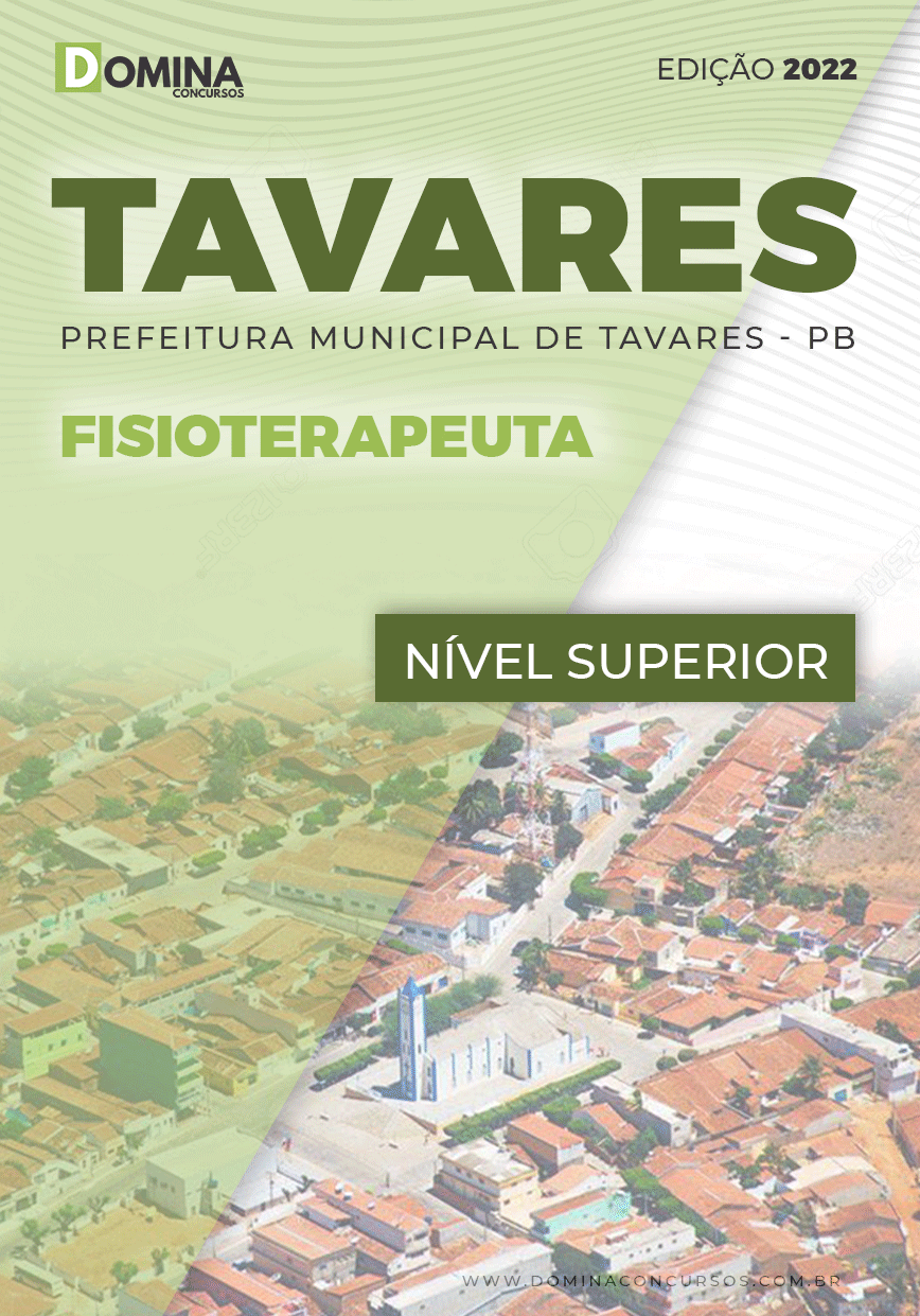 Download Apostila Prefeitura Tavares PB 2022 Fisioterapeuta