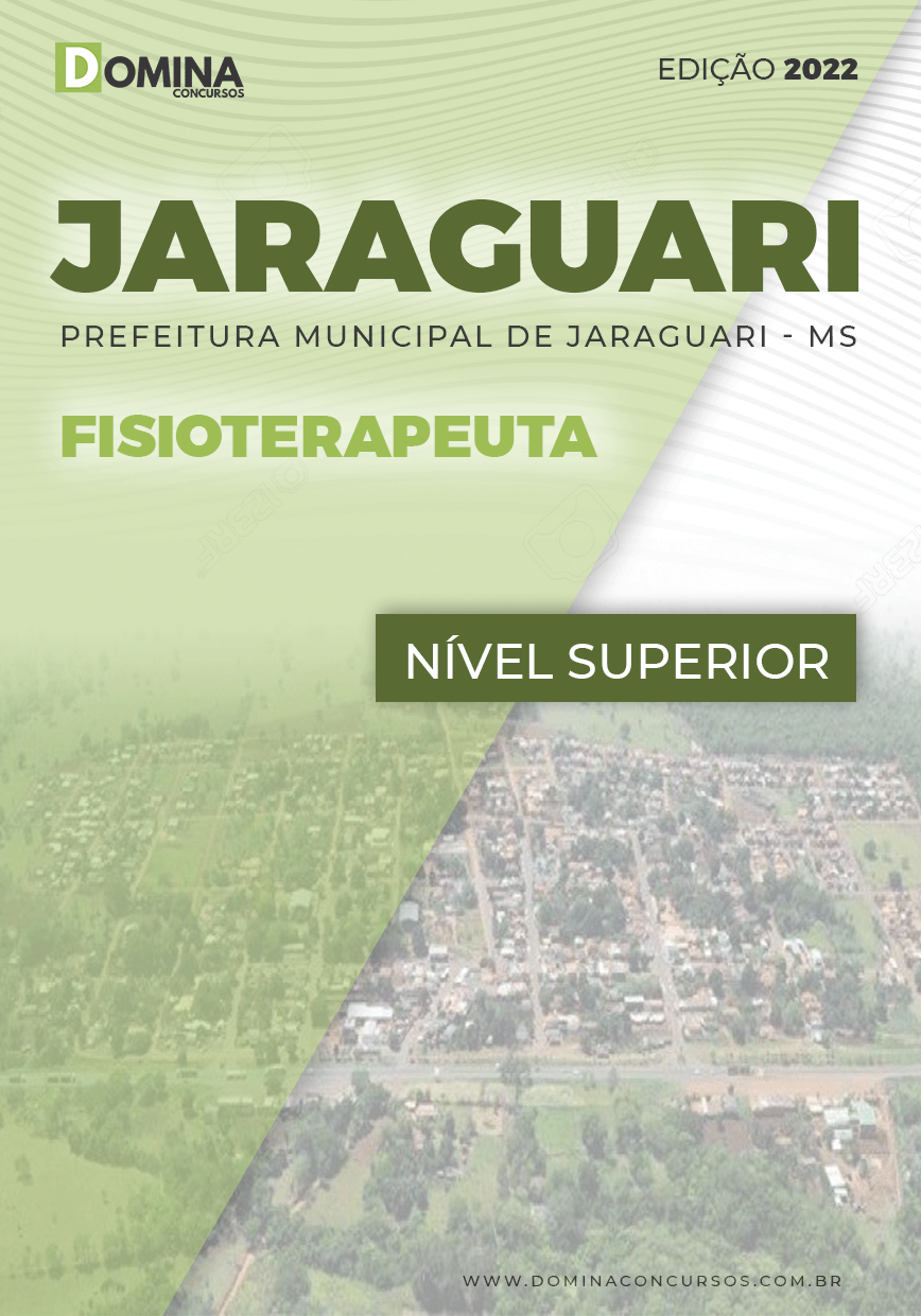 Apostila Concurso Pref Jaraguari MS 2022 Fisioterapeuta
