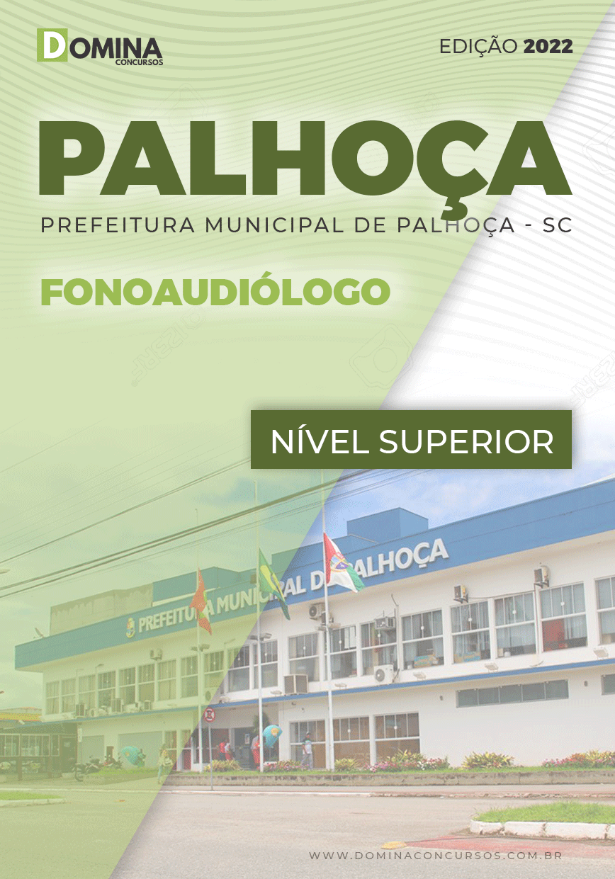 Apostila Concurso Prefeitura Palhoça 2022 Fonoaudiólogo