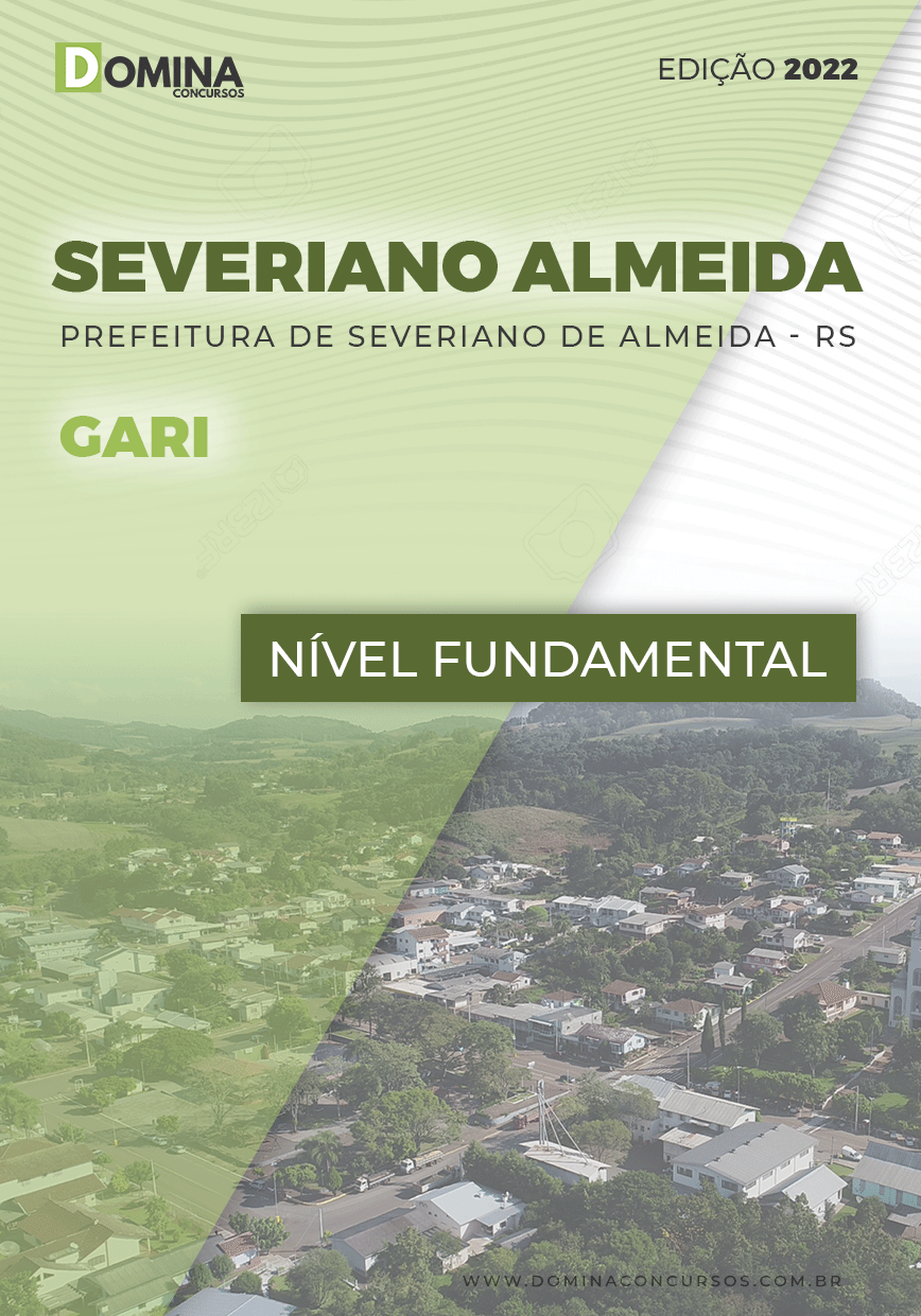 Apostila Concurso Pref Severiano Almeida RS 2022 Gari