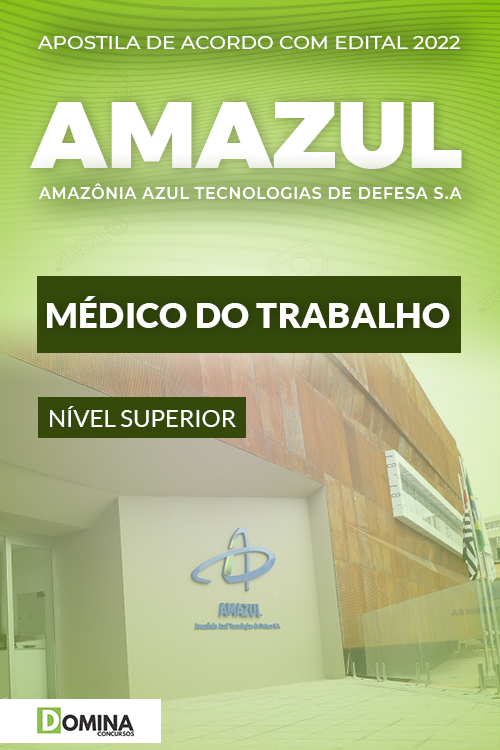 Apostila Concurso Amazul 2022 Médico do Trabalho