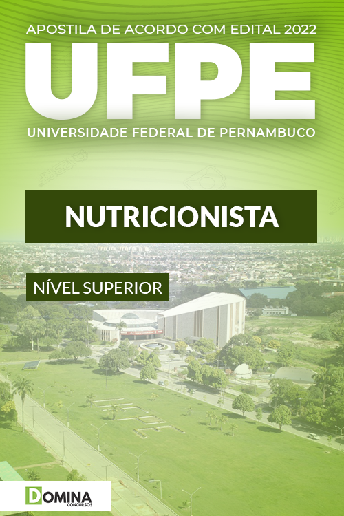 Apostila Digital Concurso UFPE 2022 Nutricionista