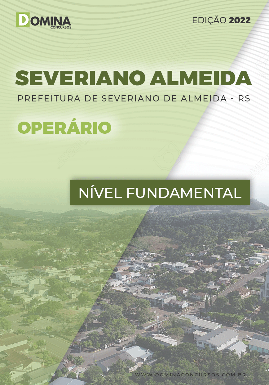 Apostila Concurso Pref Severiano Almeida RS 2022 Operário
