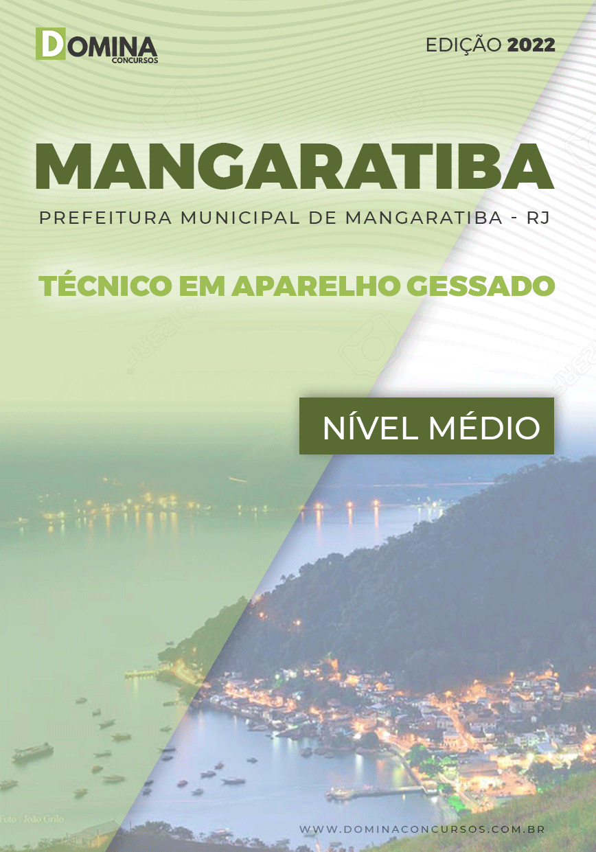 Apostila Mangaratiba RJ 2022 Técnico em Aparelho Gessado