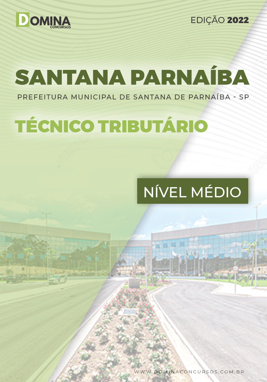 Apostila Santana de Parnaíba SP 2022 Técnico Tributário