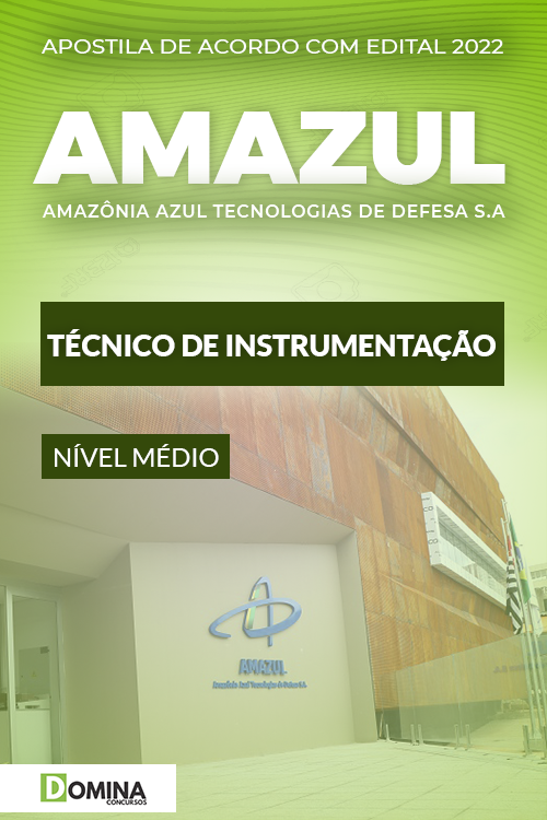 Apostila Concurso Amazul 2022 Técnico de Instrumentação