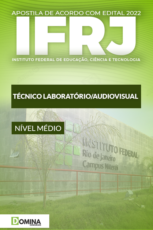 Apostila IFRJ 2022 Técnico de Laboratório Audiovisual
