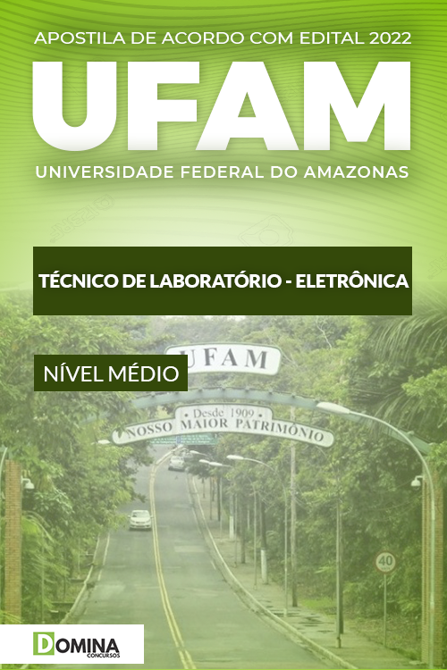 Apostila Concurso UFAM 2022 Téc. Laboratório Eletrônica