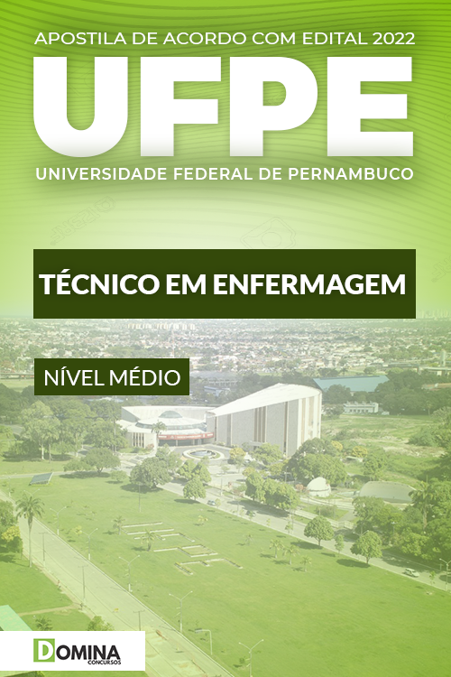Apostila Concurso UFPE 2022 Técnico em Enfermagem