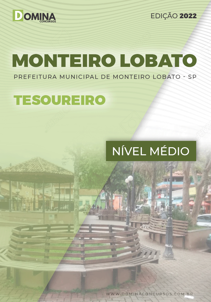Apostila Prefeitura Monteiro Lobato SP 2022 Tesoreiro