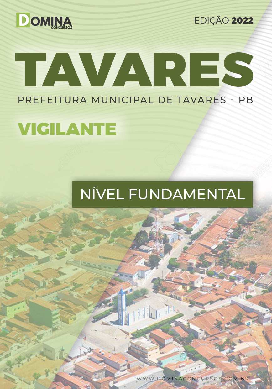 Download Apostila Prefeitura Tavares PB 2022 Vigilante