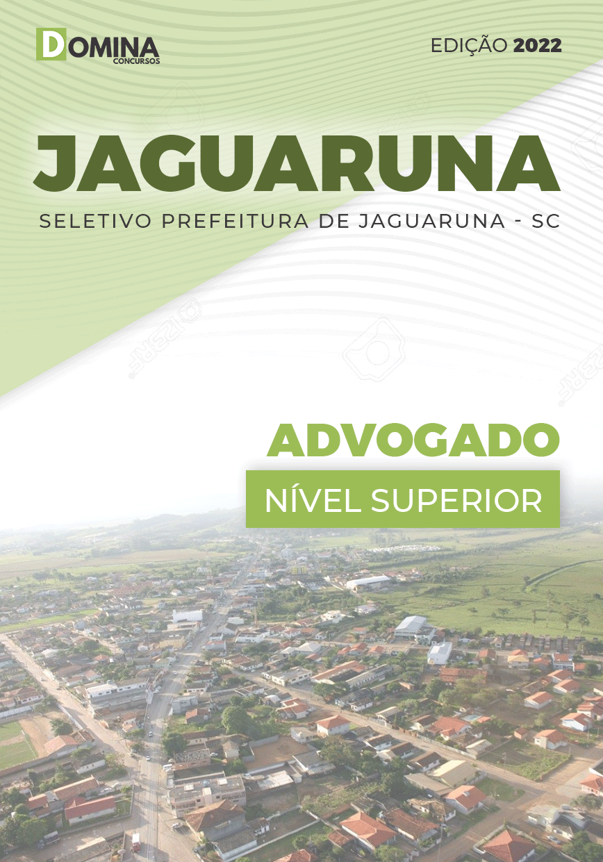Apostila Seletivo Pref Jaguaruna SC 2022 Advogado