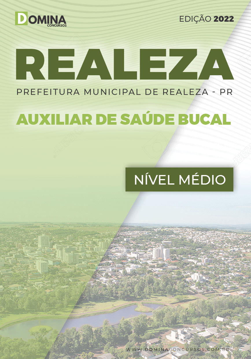 Apostila Pref Realeza PR 2022 Auxiliar Saúde Bucal