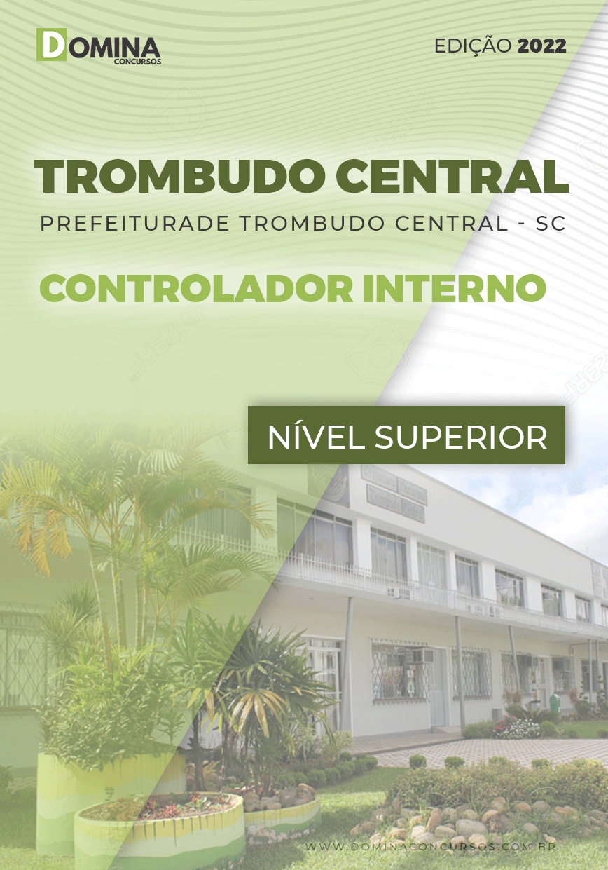 Apostila Pref Trombuto SC 2022 Controlador Interno