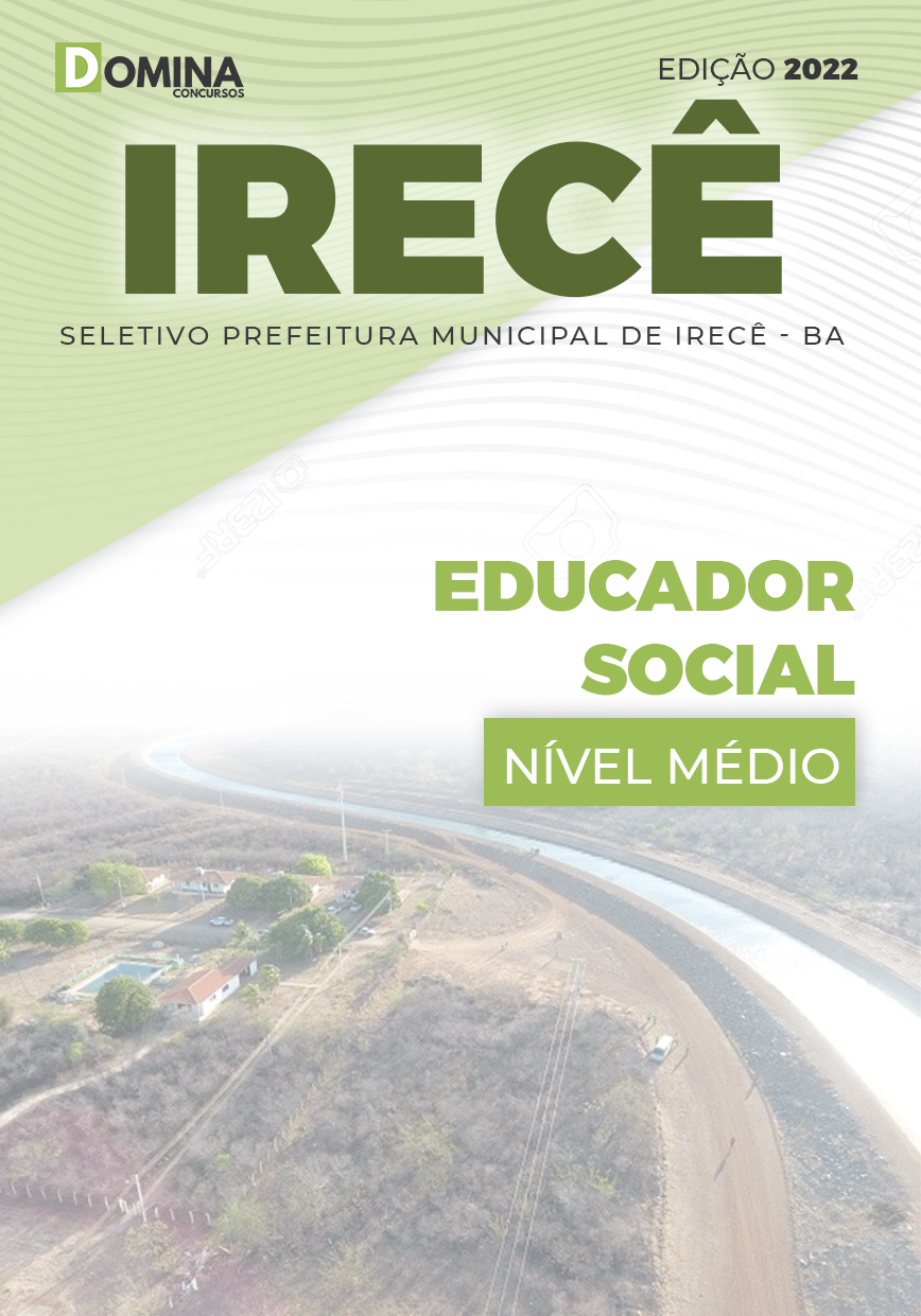 Apostila Seletivo Pref Irecê BA 2022 Educador Social