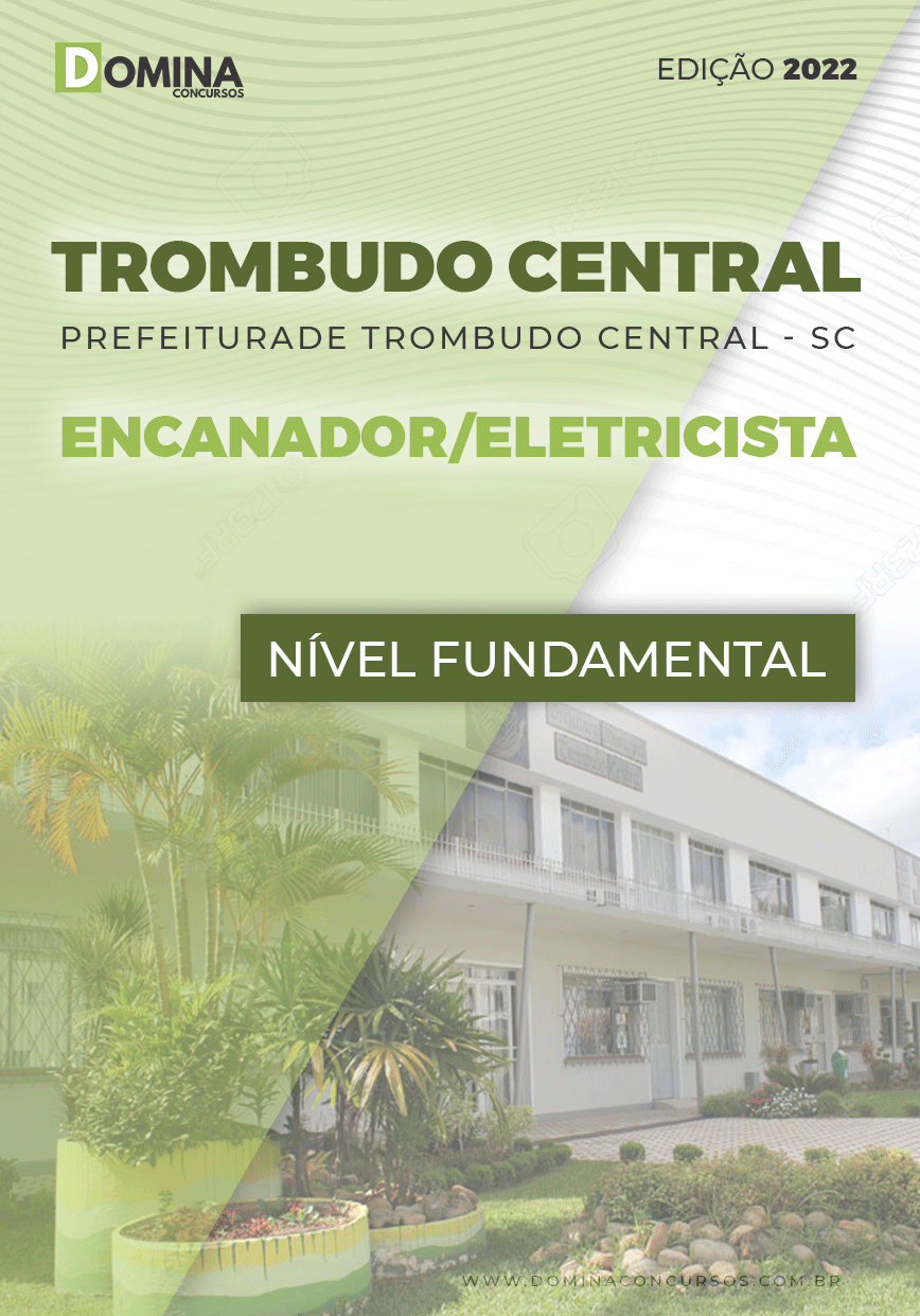 Apostila Pref Trombuto Central SC 2022 Encanador Eletricista