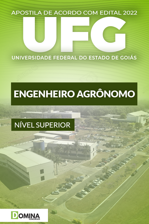 Apostila Digital Concurso UFG 2022 Engenheiro Agrônomo