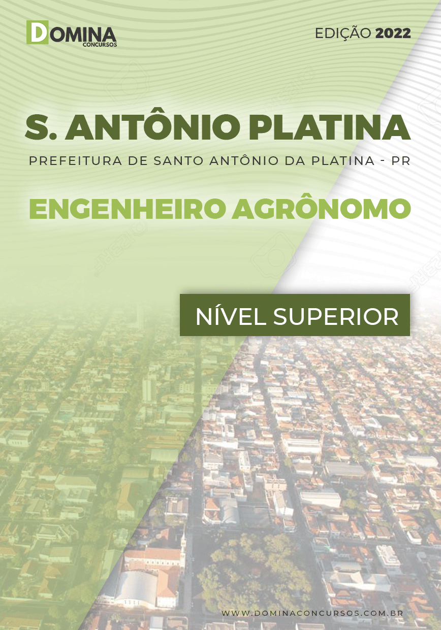 Apostila Santo Antônio Platina PR 2022 Engenheiro Agrônomo