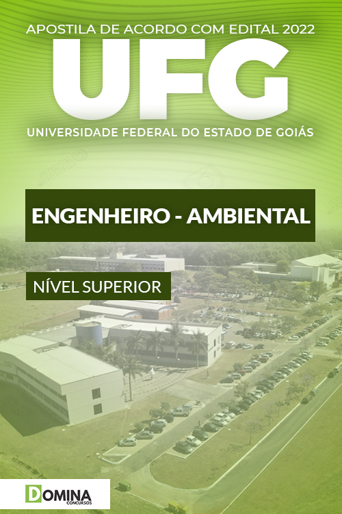 Apostila Digital Concurso UFG 2022 Engenheiro Ambiental