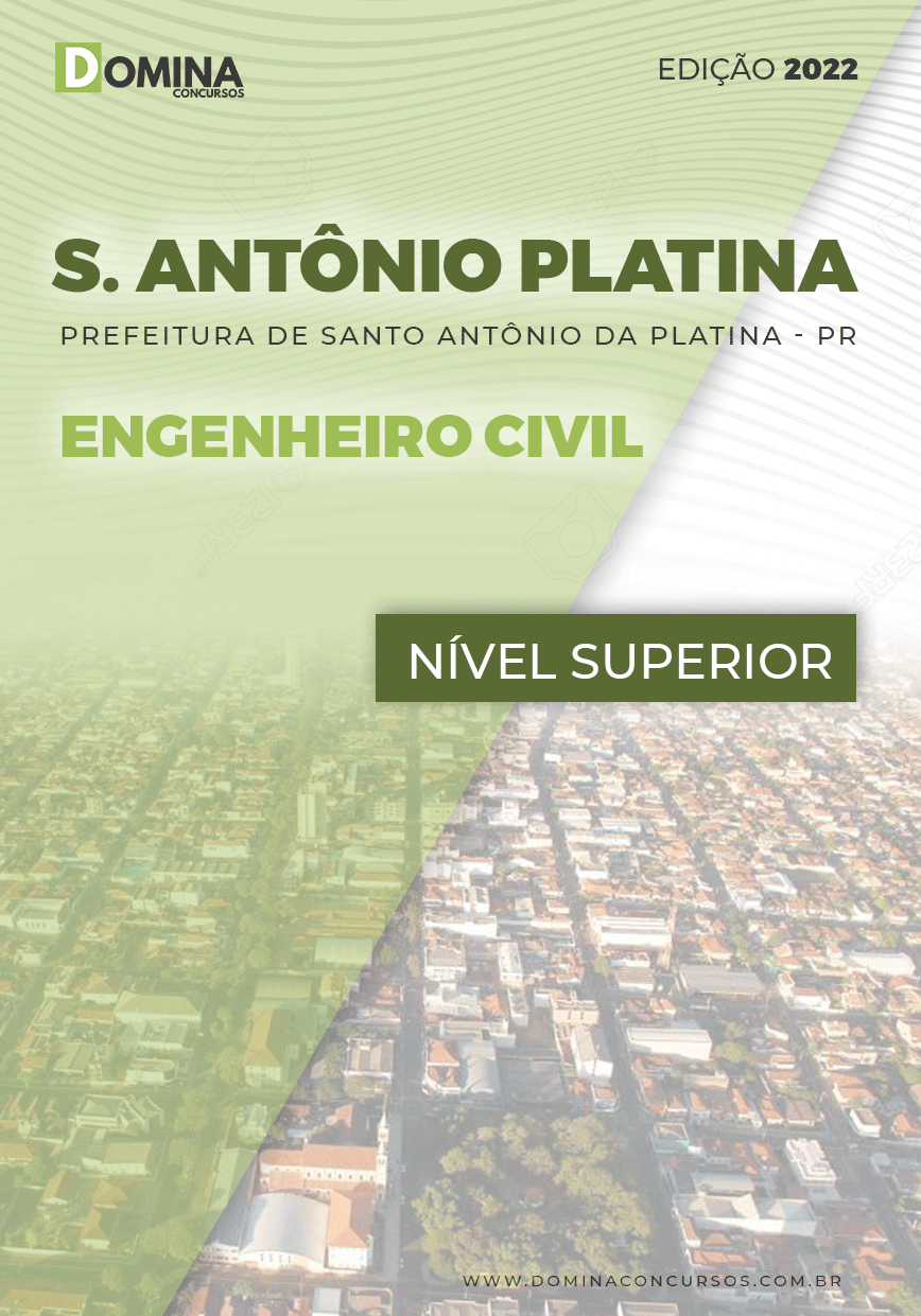 Apostila Santo Antônio Platina PR 2022 Engenheiro Civil