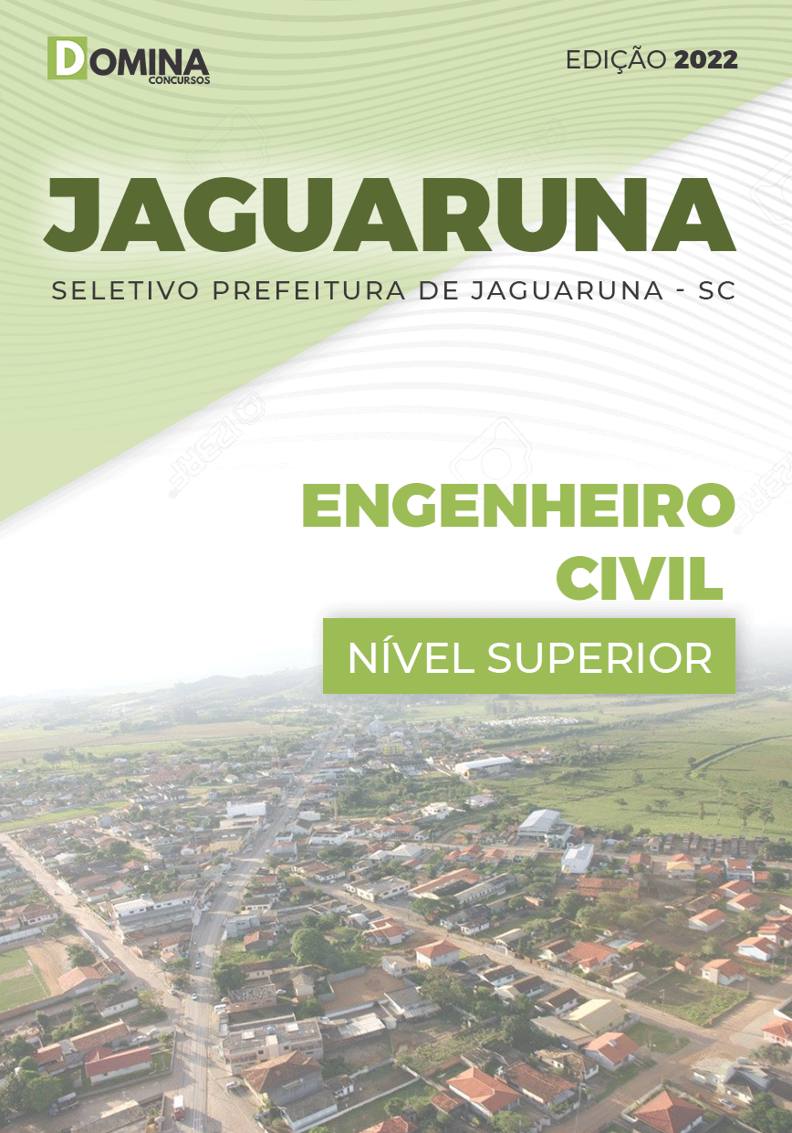 Apostila Seletivo Pref Jaguaruna SC 2022 Engenheiro Civil