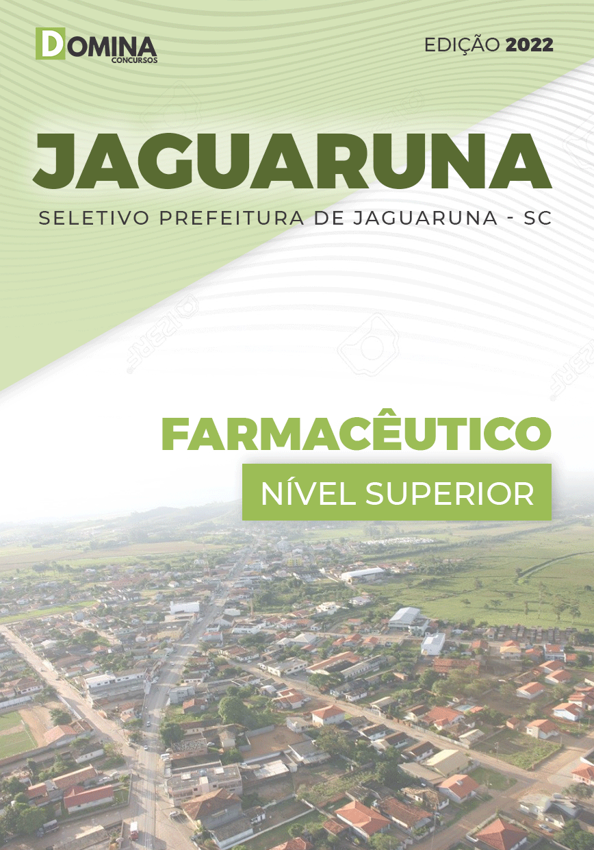 Apostila Seletivo Pref Jaguaruna SC 2022 Farmacêutico