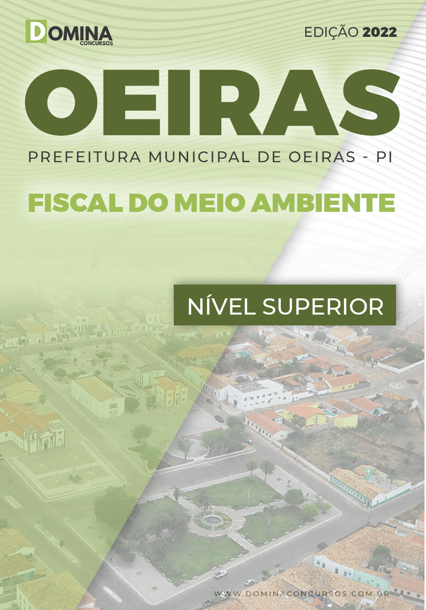 Apostila Concurso Pref Oeiras PI 2022 Fiscal Meio Ambiente