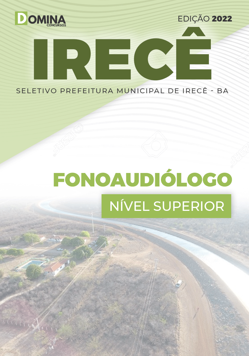 Apostila Digital Seletivo Pref Irecê BA 2022 Fonoaudiólogo