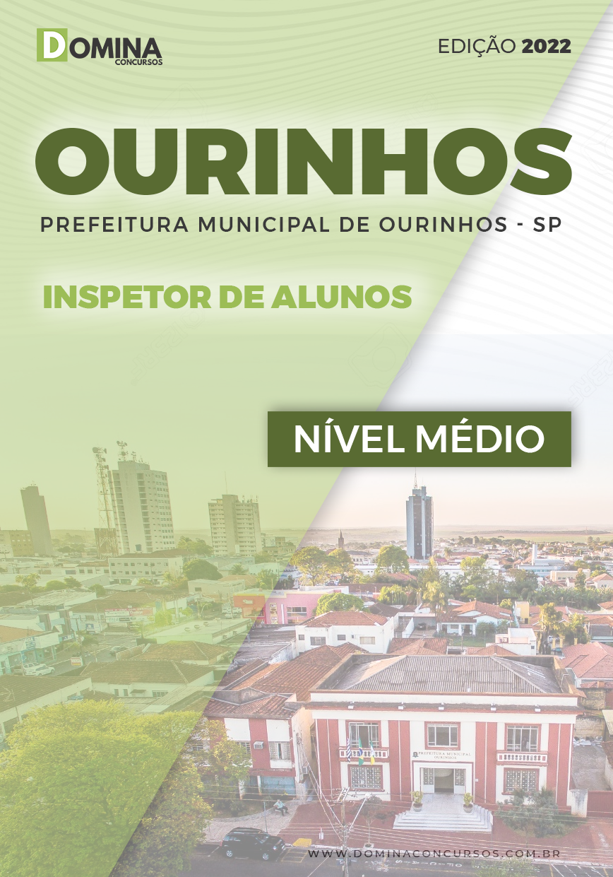 Apostila Concurso Ourinhos SP 2022 Inspetor de Alunos