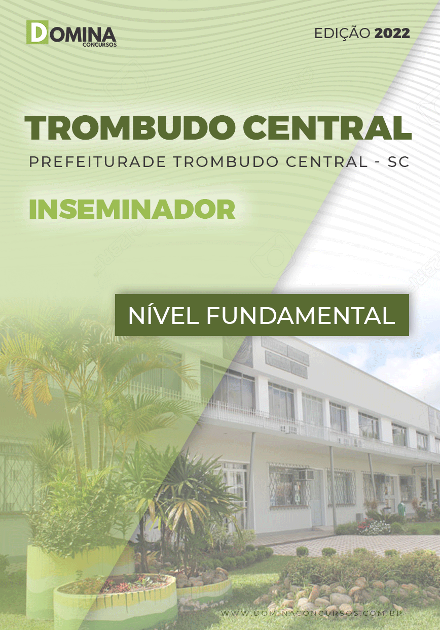 Apostila Pref Trombuto Central SC 2022 Inseminador