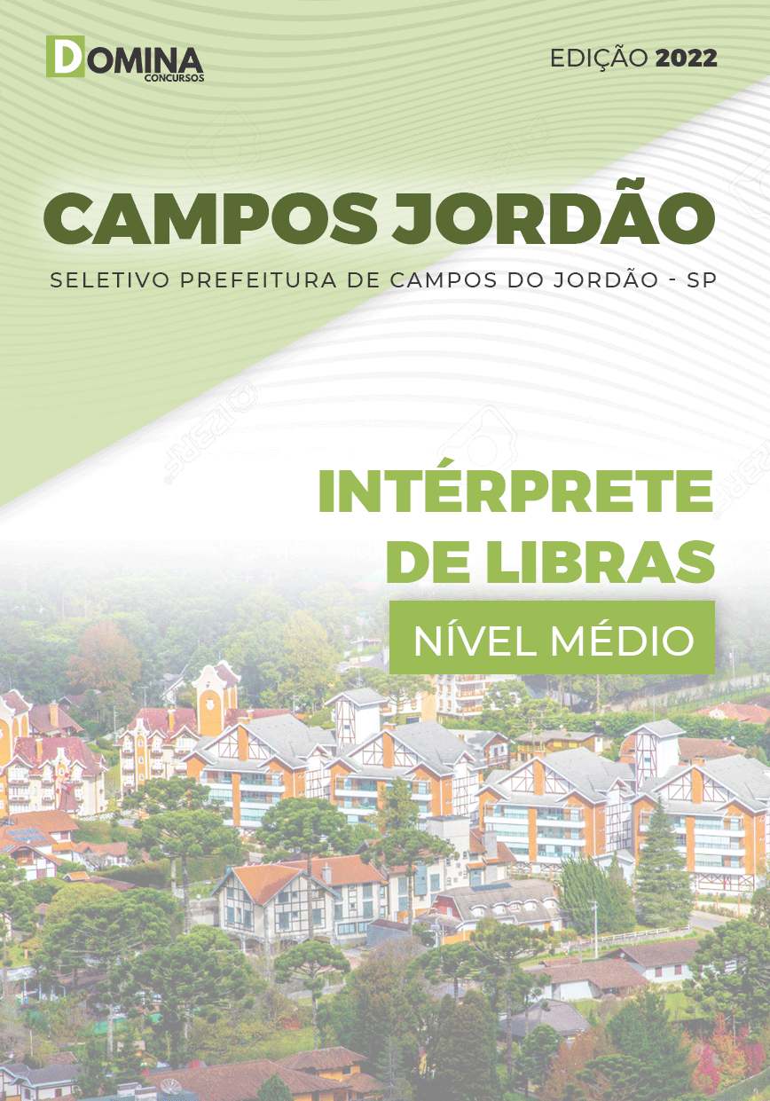 Apostila Seletivo Campos Jordão SP 2022 Intérprete Libras