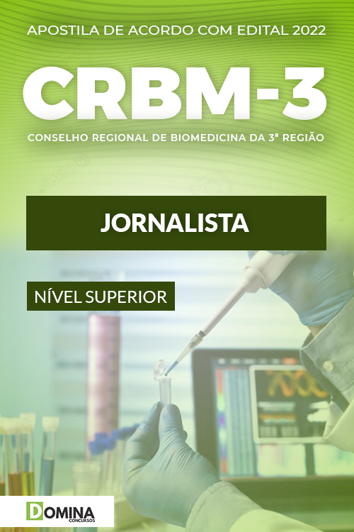 Apostila Concurso CRBM 3ª Região 2022 Jornalista