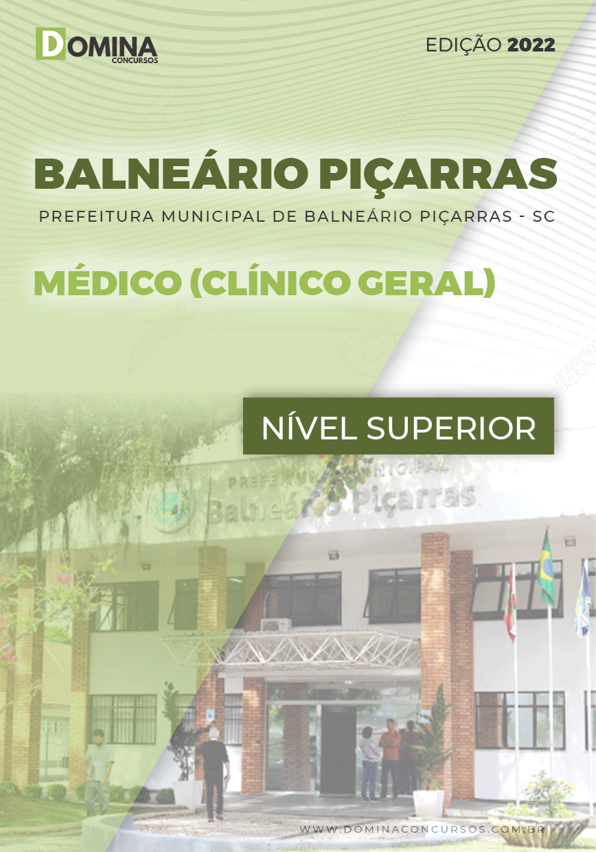 Apostila Pref. Balneário Piçarras SC 2022 Médico Clínico Geral