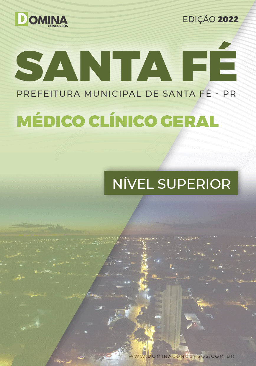 Apostila Pref Santa Fé PR 2022 Médico Clínico Geral