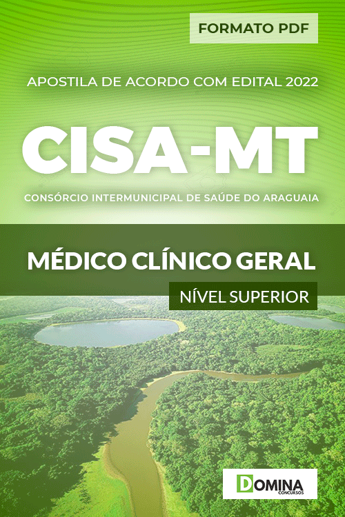 Apostila Seletivo Cisa MT 2022 Auxiliar Serviços Gerais