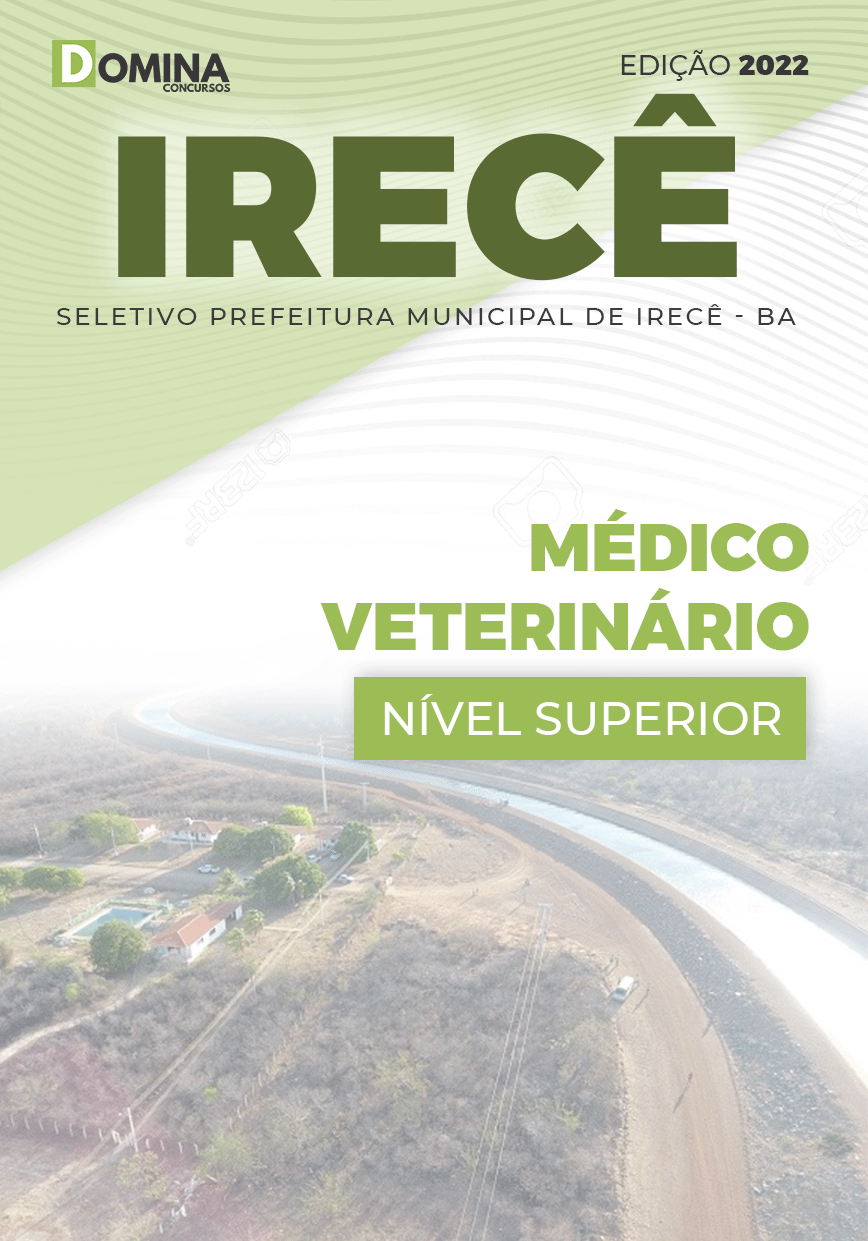 Apostila Digital Seletivo Pref Irecê BA 2022 Médio Veterinário