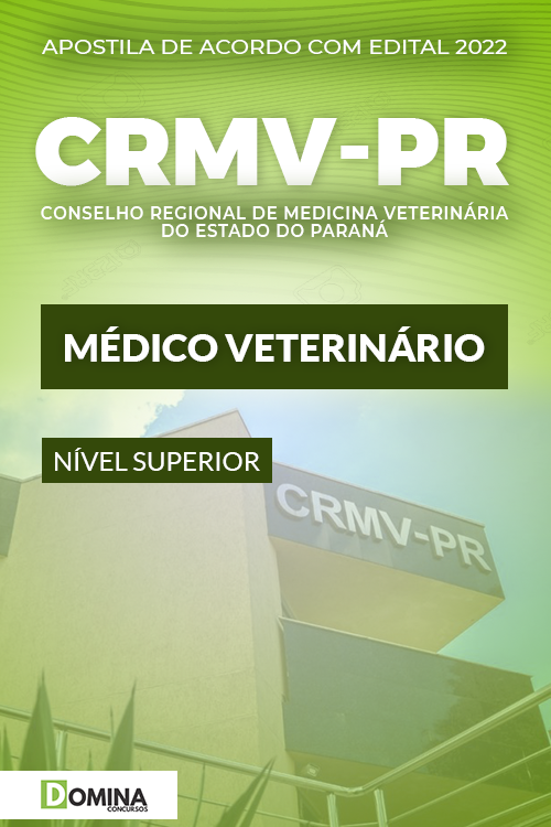 Apostila Digital Concurso CRMV 2022 Médico Veterinário