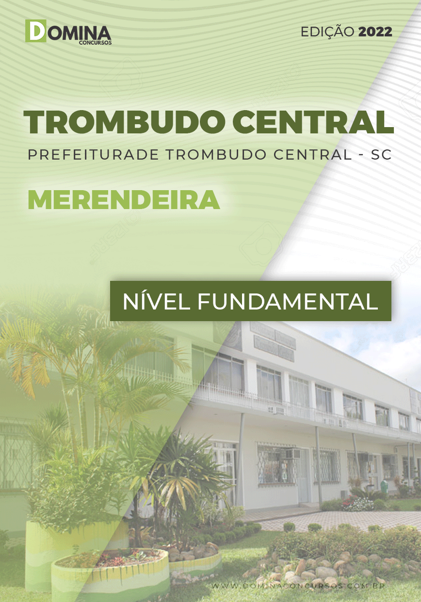 Apostila Pref Trombuto Central SC 2022 Merendeira