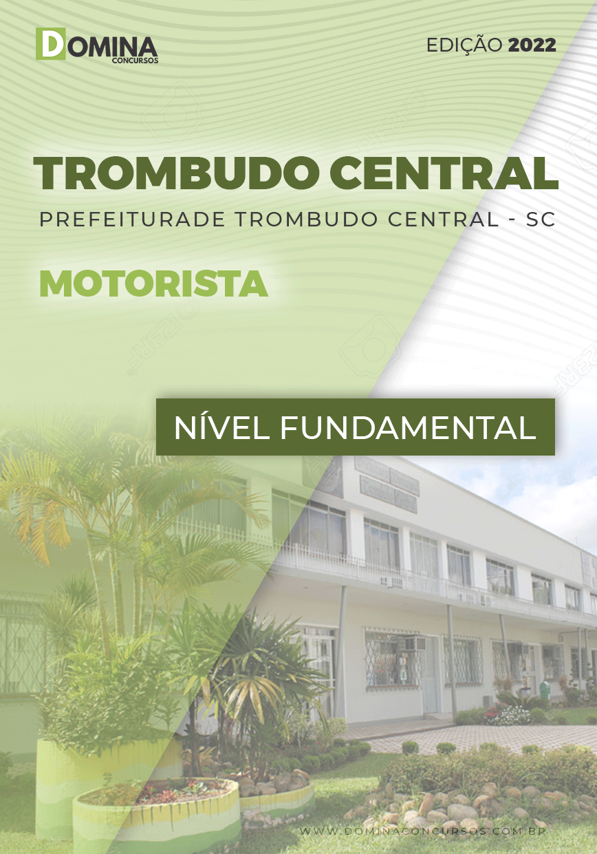 Apostila Digital Pref Trombuto Central SC 2022 Motorista