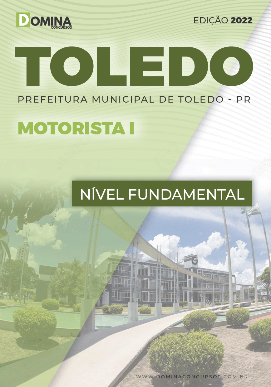 Apostila Digital Concurso Pref Toledo PR 2022 Motorista I