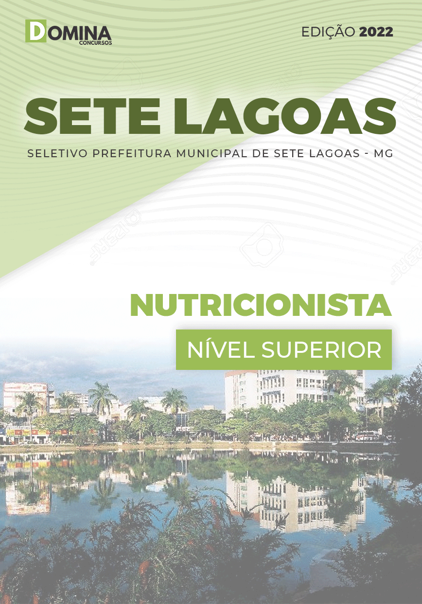 Apostila Digital Pref Sete Lagos MG 2022 Nutricionista
